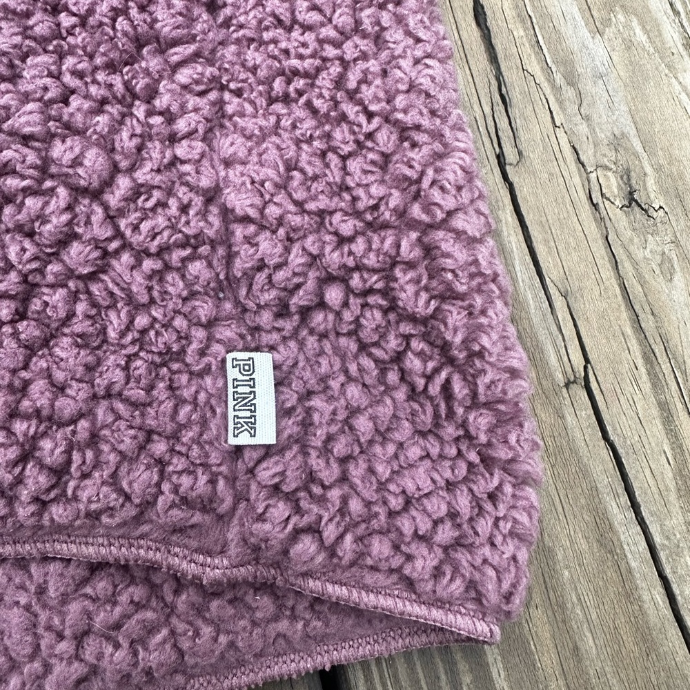 Victorias Secret PINK Sherpa Cardigan - Picture 2 of 3
